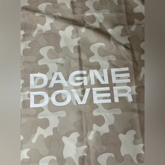 DAGNE DOVER Jumbo Camo Camouflage Dust Bag Drawstring 28x25 - Picture 2 of 3